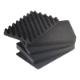 OUTDOOR case in black with foam insert 585x410x295 mm Volume: 70,9 L Model: 6800/B/SI